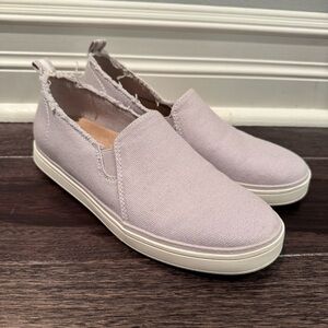 SOUL Naturalizer Lavender Canvas Slip-On Sneakers